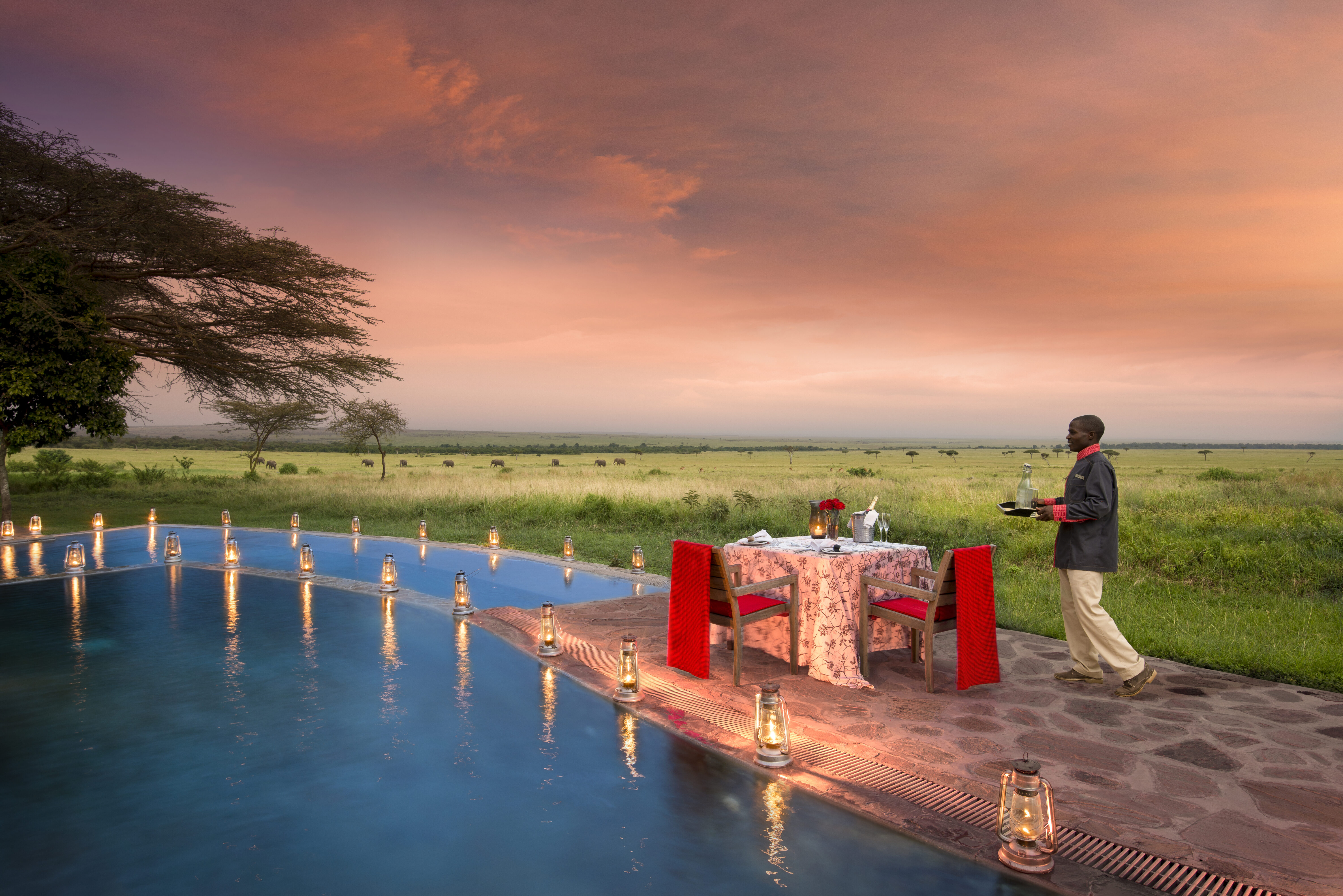 Kenya-Kichwa-Guest-delight-Romantic-dinner-with-butler-at-sunset